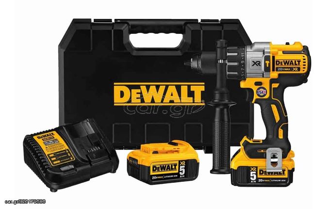 DeWALT DCD996P2 drill Keyless Black,Yellow 2.1 kg