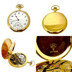 Ρολόι Τσεπης HOWARD χρυσό 18k