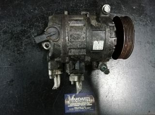  ΚΟΜΠΡΕΣΕΡ A/C DENSO  AUDI  A3 <8L1,8P1,8PA>  1.6-1.9 TDI-2.0-3.2 V6  (02/2002-12/2005)  /  SKODA  OCTAVIA I-II <1U2,1U5,1Z5>  1.9 TDI  (09/2002-12/2010)  ΚΩΔ. 1K0 820 803F , 447180-4345 , 7SEU16C 