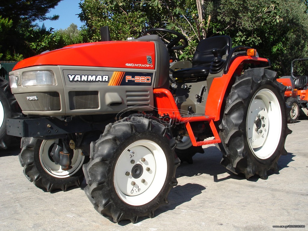 Τρακτέρ Yanmar 2012 F -220 [30 HP]ΑΒΑΦΟ ΣΑΝ ΚΑΙΝΟΥΡΓΙΟ MPENETOS