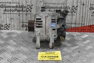 Δυναμό Toyota Avensis / Corolla 1.6 3ZZ 2001-2007 80A BOSCH 0124315024