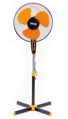 Muhler FM-5070 Ανεμιστήρας Ορθοστάτης 40W Διαμέτρου 40cm (Orange+Black)