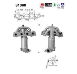 ΚΑΤΑΛΥΤΗΣ HYUNDAI i30 1.4/1.6cc 2007-2012   KARALOIZOS exhaust