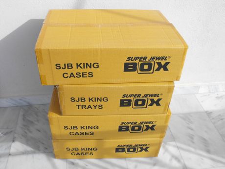 Super Jewel Box King Size διάφανες θήκες DVD/Blu-ray