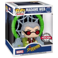 POP figure Marvel Spiderman Madame Web Exclusive-thumb-1