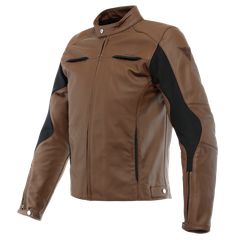 ΜΠΟΥΦΑΝ ΔΕΡΜΑΤΙΝΟ RAZON 2 LEATHER JACKET TOBACCO 1533878| DAINESE