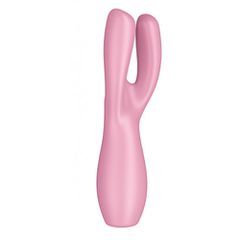Satisfyer Threesome 3 δονητής κλειτορίδας/κόλπου ροζ-thumb-5