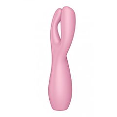 Satisfyer Threesome 3 δονητής κλειτορίδας/κόλπου ροζ-thumb-2