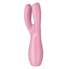 Satisfyer Threesome 3 δονητής κλειτορίδας/κόλπου ροζ-thumb-3