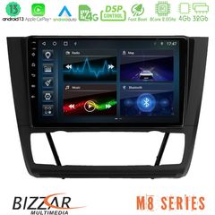 Bizzar M8 Series BMW 1Series E81/E82/E87/E88 (AUTO A/C) 8core Android13 4+32GB Navigation Multimedia Tablet 9"