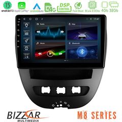 Bizzar M8 Series Toyota Aygo/Citroen C1/Peugeot 107 8core Android13 4+32GB Navigation Multimedia Tablet 10"