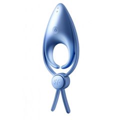 Satisfyer Sniper blue ρυθμιζόμενο δακτυλίδι πέους με 12 προγράμμ