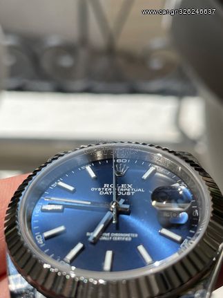 ROLEX DATEJUST BLUE DIAL 41MM SUPERCLONE QUALITY 904L-thumb-7