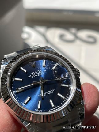 ROLEX DATEJUST BLUE DIAL 41MM SUPERCLONE QUALITY 904L-thumb-9