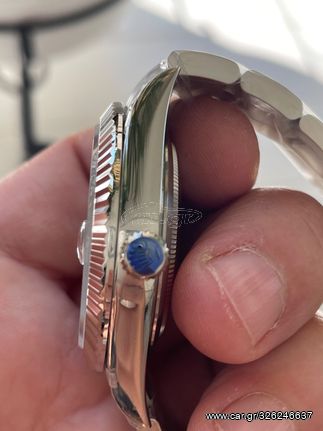 ROLEX DATEJUST BLUE DIAL 41MM SUPERCLONE QUALITY 904L-thumb-15