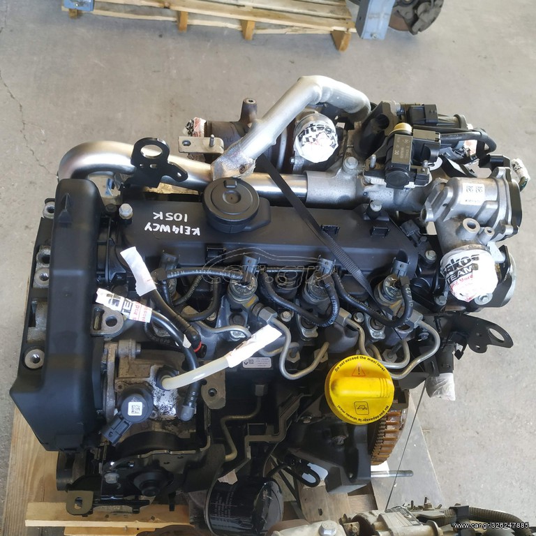 RENAULT clio  ΚΙΝΗΤΗΡΑΣ  1.5 dCi / K9KB608 - 105.000 ΧΙΛΙΟΜΕΤΡΑ