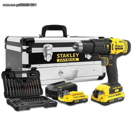 SFMCD711D2F-QW FATMAX® V20 Σετ Κρουστικό Δραπ/δο 18V με 50 εξαρτήματα (2x2.0Ah) - 14,4V - 18V - 20V ΜΕ ΚΡΟΥΣΗ - STANLEY (#SFMCD711D2F-QW)