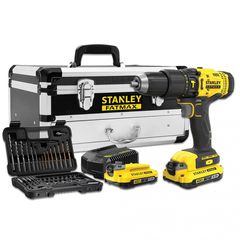SFMCD711D2F-QW FATMAX® V20 Σετ Κρουστικό Δραπ/δο 18V με 50 εξαρτήματα (2x2.0Ah) - ΜΕ ΜΠΑΤΑΡΙΑ & ΦΟΡΤΙΣΤΗ - STANLEY (#SFMCD711D2F-QW)