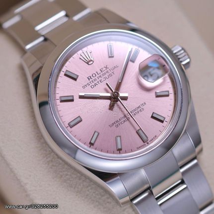 Rolex Replica Lady-Datejust Pink Dial Oyster 31mm