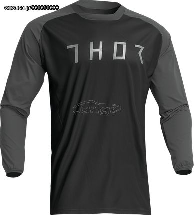 ΜΠΛΟΥΖΑ MX JERSEY TERRAIN BLACK/CHARCOAL | THOR