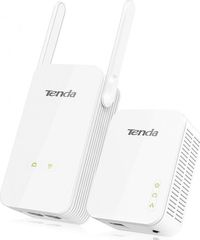 Tenda PH5 Powerline Διπλού Kit για Ασύρματη Σύνδεση Wi‑Fi 4 και Θύρα Gigabit Ethernet