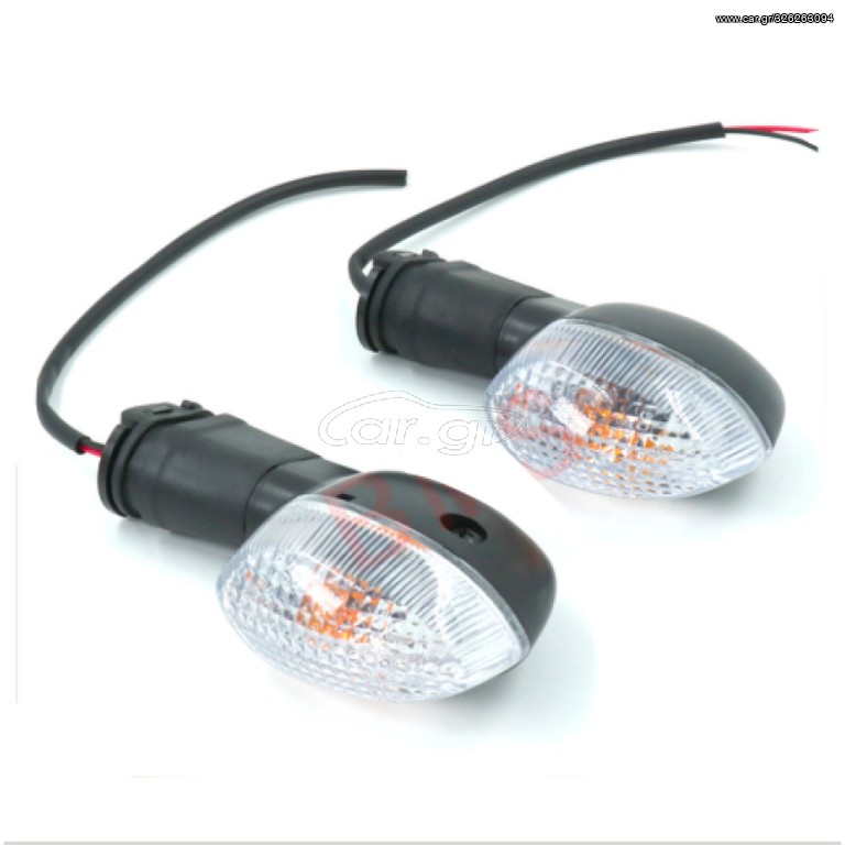 ΦΛΑΣ ΕΜΠΡΟΣ ΖΕΥΓΑΡΙ YAMAHA TDM 900 ΔΙΑΦΑΝΑ OEM