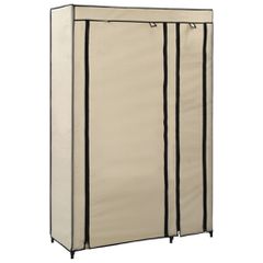 Ντουλάπα Αναδιπλούμενη Κρεμ 110 x 45 x 175 εκ. Υφασμάτινη 282422