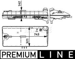 ΔΟΧΕΙΟ ΝΕΡΟΥ M.A.N S 3,4 για MAN F 2000