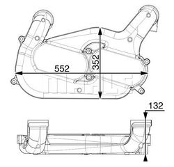 INTERCOOLER ΧΑΜΗΛΗΣ ΠΙΕΣΗΣ MAN TGL/M για MAN TGM