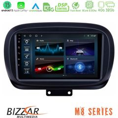 Bizzar M8 Series Fiat 500X 8core Android13 4+32GB Navigation Multimedia Tablet 9"