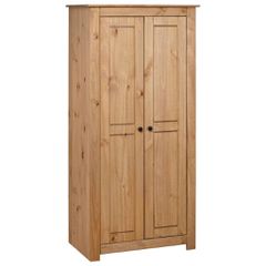 Ντουλάπα 80 x 50 x 171,5 εκ. από Μασίφ Ξύλο Πεύκου Σειρά Panama 282664