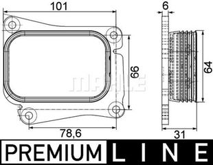 ΨΥΓΕΙΟ ΛΑΔΙΟΥ MS W203/204/211 για Mercedes-Benz C-Class Coupe CL203