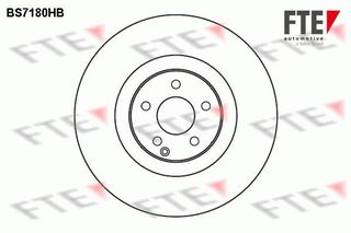 ΔΙΣΚΟΠΛΑΚΑ ΕΜΠΡ. MS W211 E320 για Mercedes-Benz S-Class Coupe C216