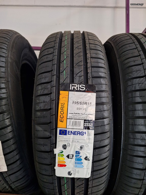 ΕΛΑΣΤΙΚΑ 195/65 R15 IRIS ΚΑΙΝΟΥΡΙΑ!!