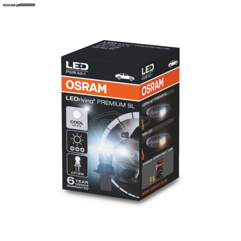osram led premium pg18.5d-1 6000k eautoshop gr