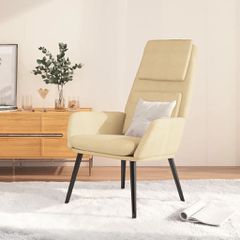 Πολυθρόνα Relax Κρεμ Υφασμάτινη 341314