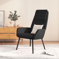Πολυθρόνα Relax Μαύρη Υφασμάτινη 341318