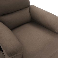 Πολυθρόνα Μασάζ Taupe Υφασμάτινη 342359-thumb-8