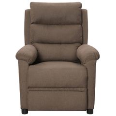 Πολυθρόνα Μασάζ Taupe Υφασμάτινη 342359-thumb-1