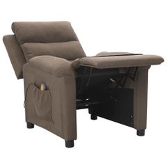 Πολυθρόνα Μασάζ Taupe Υφασμάτινη 342359-thumb-5