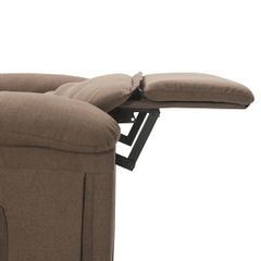 Πολυθρόνα Μασάζ Taupe Υφασμάτινη 342359-thumb-7