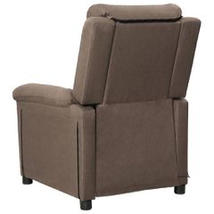Πολυθρόνα Μασάζ Taupe Υφασμάτινη 342359-thumb-2