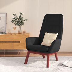 Πολυθρόνα Relax Μαύρη Υφασμάτινη 341389
