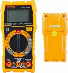 Ingco DM2002 Ψηφιακό Πολύμετρο Τάσης, Έντασης, και Αντίστασης