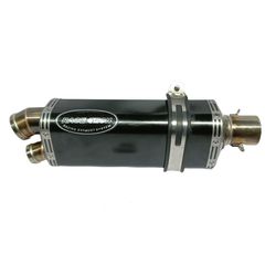ΔΙΜΠΟΥΚΟ ΤΕΛΙΚΟ ΕΞΑΤΜΙΣΗΣ RACETECH ΜΑΥΡΟ Φ50