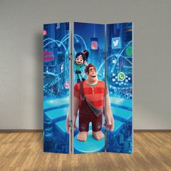 Παραβάν  Ralph Breaks the Internet  280x200 Ύφασμα Δύο όψεις