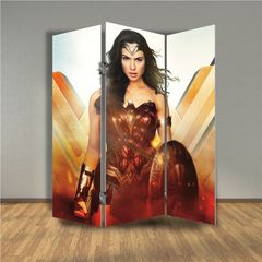 Παραβάν Wonder Woman 9  280x200 Ύφασμα Δύο όψεις