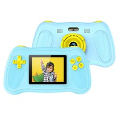 Παιδική Φωτογραφική Μηχανή & Κονσόλα με 4 Παιχνίδια & Ηχείο για Μουσική - Βιντεοκάμερα Παιχνιδομηχανή Kids Camera OEM