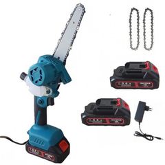 Αλυσοπρίονο Μπαταρίας με 2 Μπαταρίες 48 6Ah 700 Watt Brushless Με Λίπανση Αλυσίδας