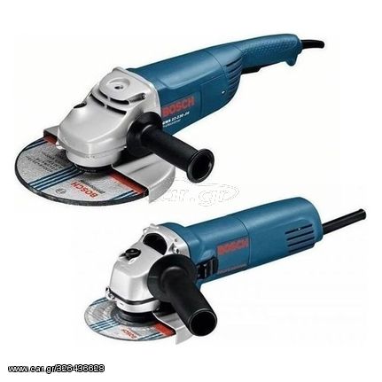 Σετ Γωνιακών Τροχών   Bosch GWS 22-230 JH + GWS 880 125mm